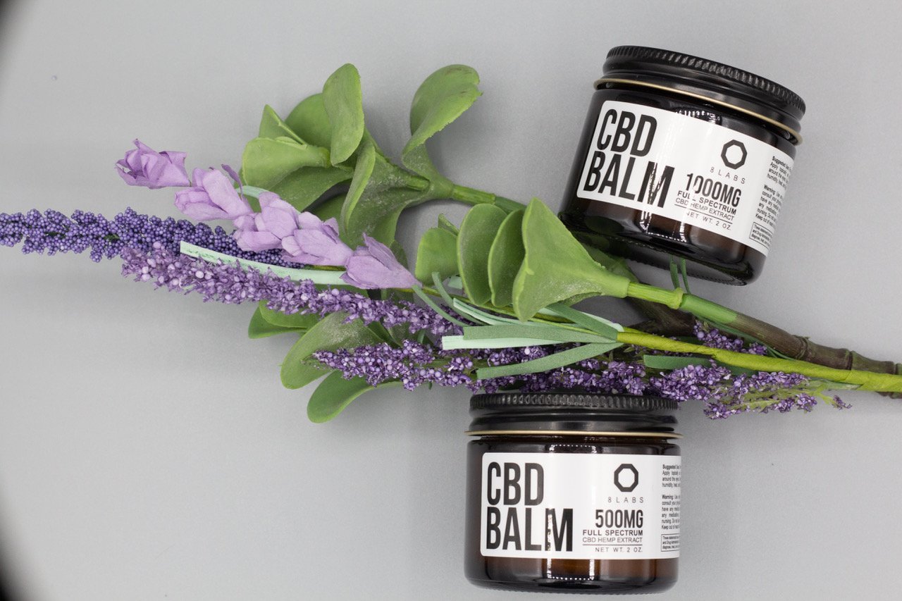 8Labs CBD Full Spectrum Organic CBD Balm 500MG